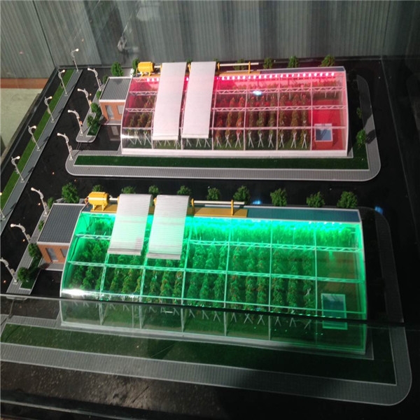 农业科技大棚展示模型